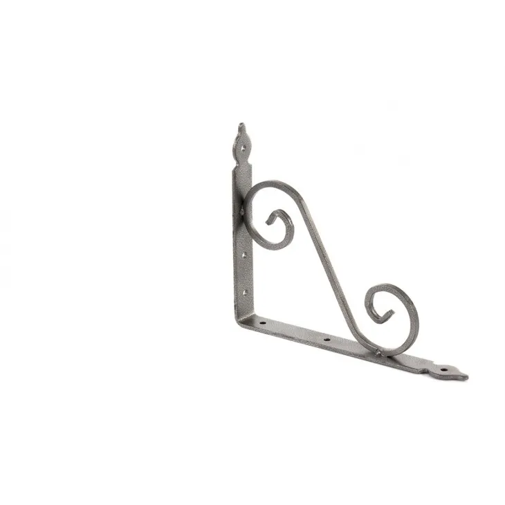 Кронштейн декоративный, 190x240x25x3.5 мм, темно-серый СИБРТЕХ 94062