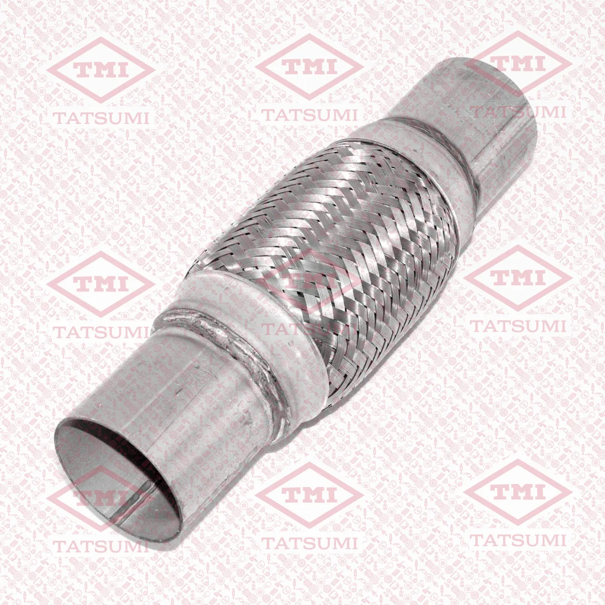 Труба гофрированная с внутренним плетением (с патрубками) 60.5X152-272 innerbraid with pipes TATSUMI TKA2008