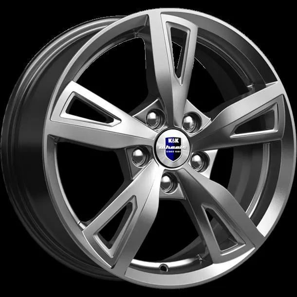 Диск литой R16 6.5J 5x114.3/67.1 ET40 КИК Фишт Дарк платинум 71152
