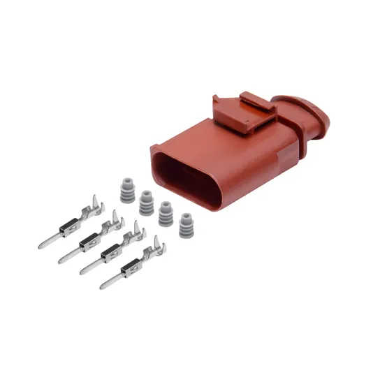 Разъем 1K0973804 (4pin) 4 контакта генератора для Audi, Seat, Skoda, Volkswagen.