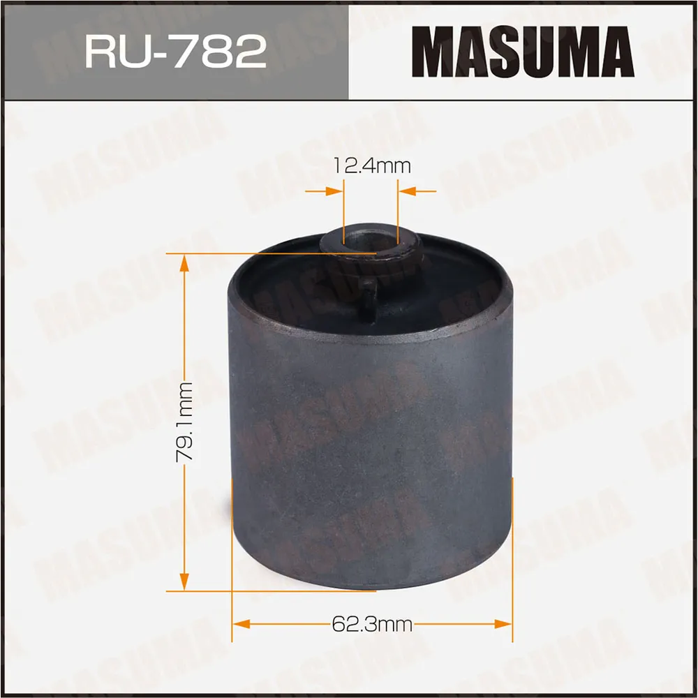 Сайлентблок рычага подвески MASUMA RU782