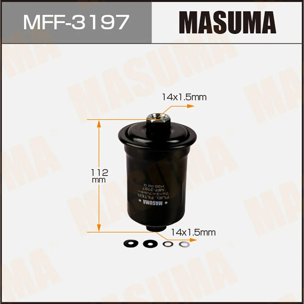 Фильтр топливный TOYOTA 4RUNNER MASUMA MFF-3197
