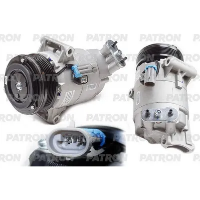 Компрессор кондиционера Opel Astra H (04-) 1.6i/1.8i PATRON PACC049
