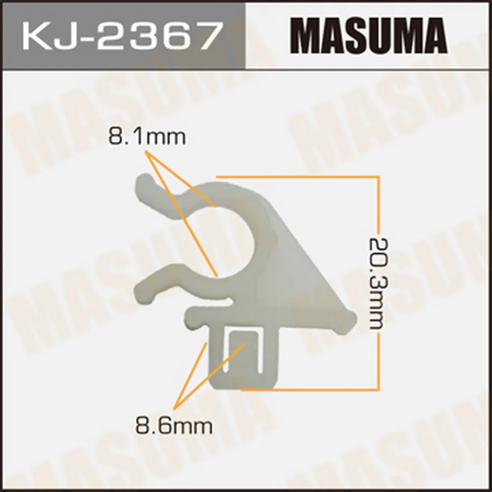 клипса Nissan Almera N15 95-00   MASUMA KJ2367