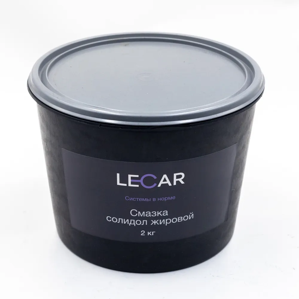 Смазка солидол жировой 2 кг. (ведро) LECAR LECAR000011610