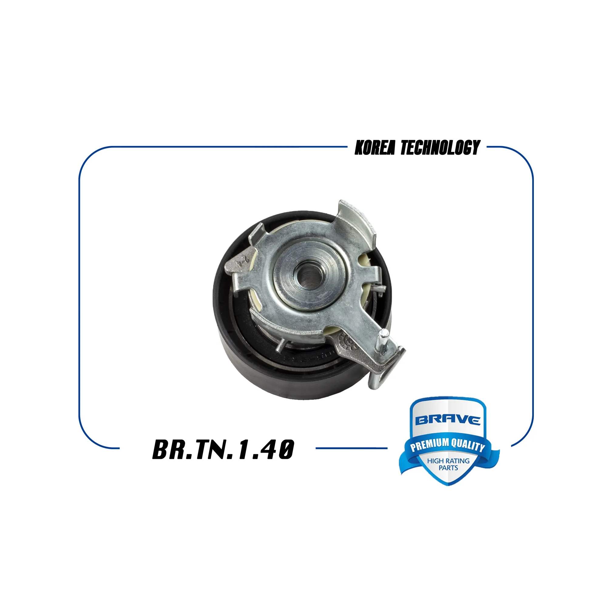 Ролик натяжителя ремня ГРМ натяжной FORD Focus2011-Fusion,Mondeo BRAVE BR.TN.1.40
