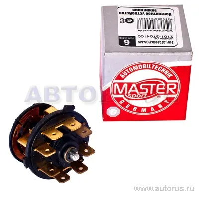 Контактная группа замка заж. ВАЗ 2101 8кл. MASTER-SPORT 2105-3704100-PCS-MS