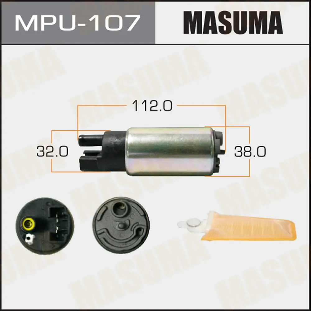 Насос топливный TOYOTA ALLEX MASUMA MPU-107