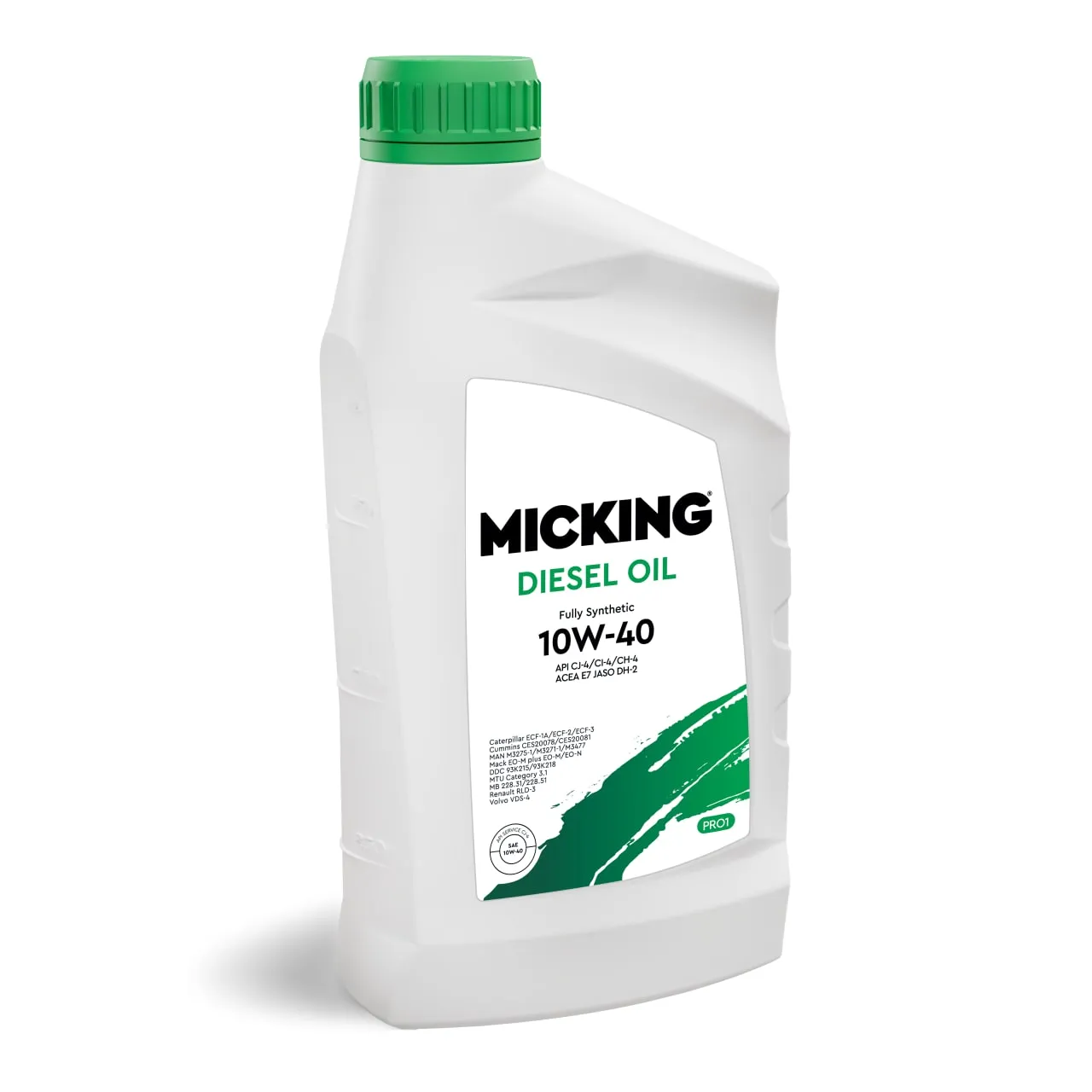 Масло моторное Micking Diesel Oil PRO1 10W-40 API CJ-4/CI-4/CH-4 ACEA E7 A3/B3, 1л M1133