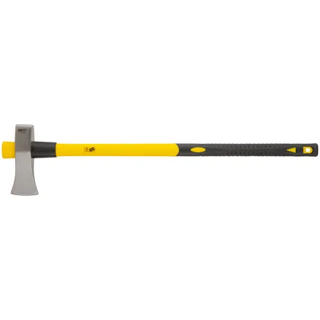 Топор-колун кованый, фиберглассовая длинная ручка 900 мм, 2700 гр. FIT 46163