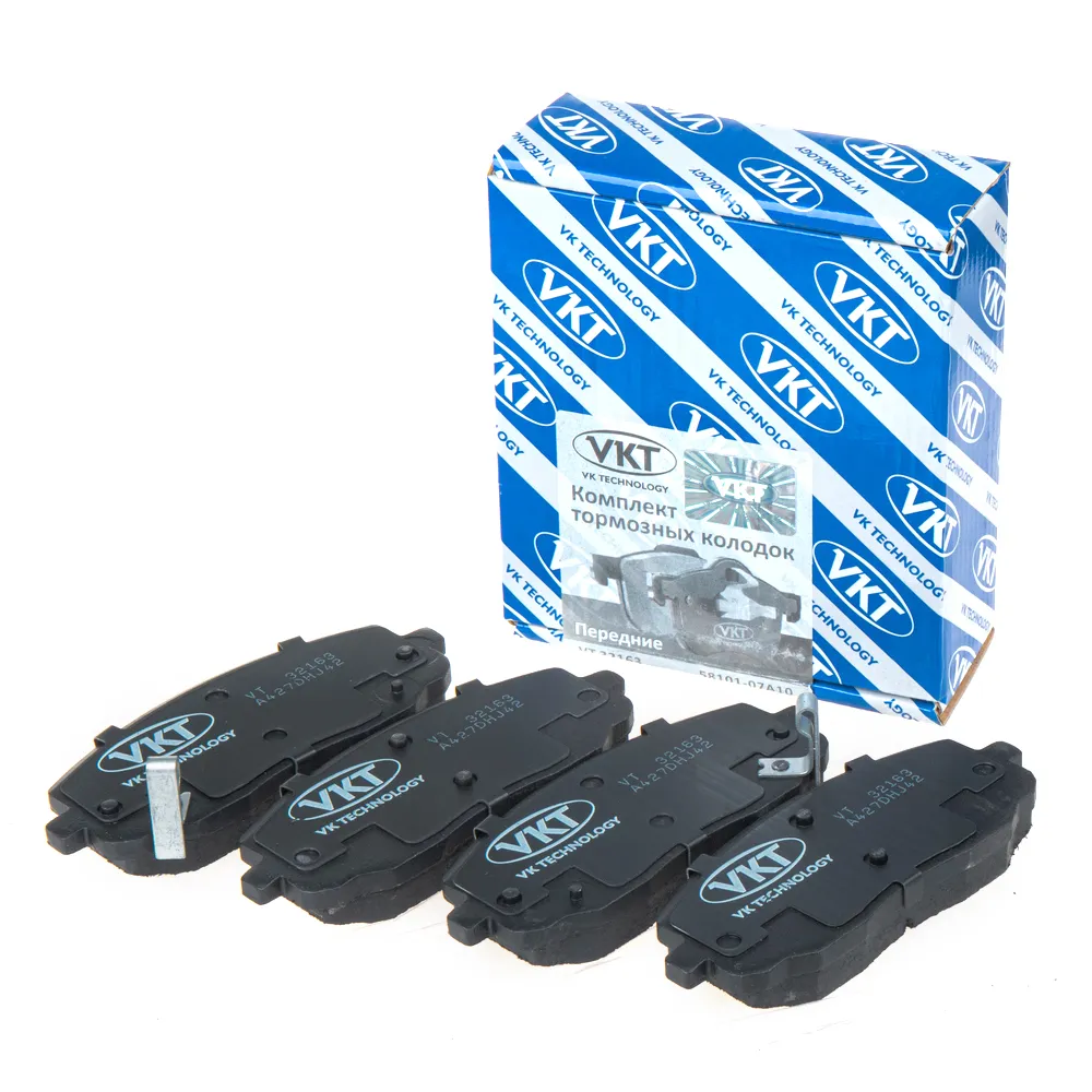 Колодки тормозные передние VK TECHNOLOGY VT 32163
