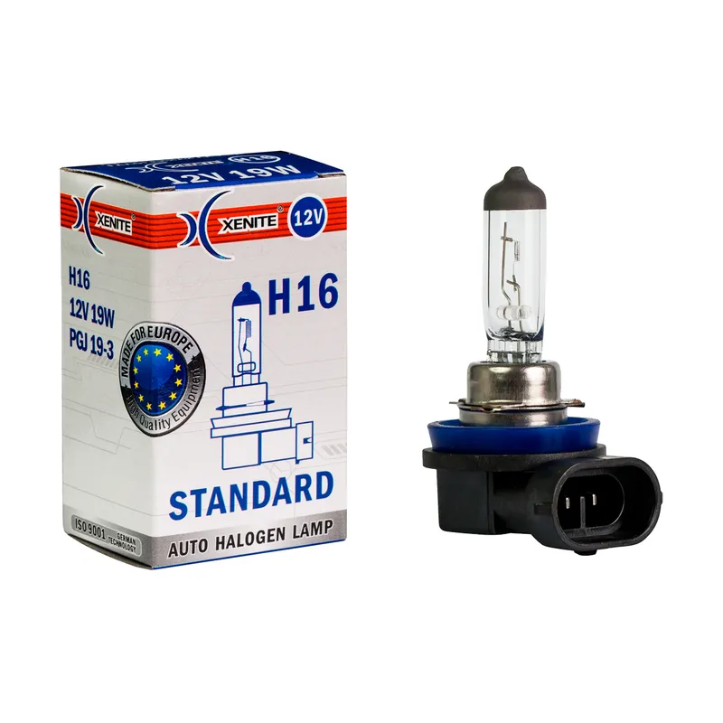 Лампа галогенная H16 12V 19W (PGJ19-3) Standard XENITE 1007141