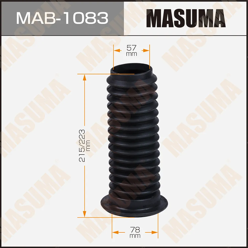 Пыльник амортизатора MASUMA MAB-1083
