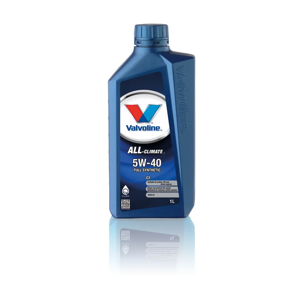 Масло моторное синтетическое дизельное Valvoline ALL CLIMATE C3 5W-40 (1л) 872278