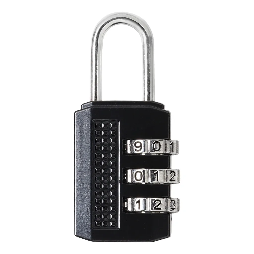 Замок навесной кодовый , 3 цифры, (шифр 0-0-0), верт./360 SMARTBUY SBT-LK-BAG3V