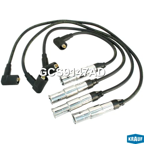 Провода высоковольтные комплект AUDI A3 (8L1) [AVU, BFQ] 1.6L 2000 - 2003 /AUDI KRAUF GCS9147AD