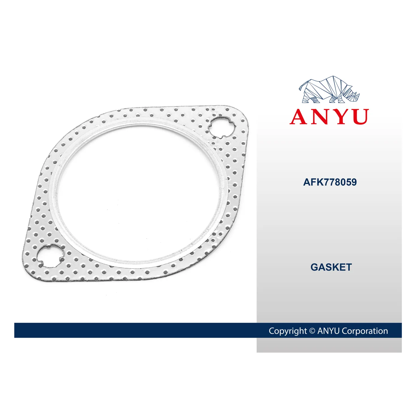 Прокладка выхлопной трубы для OPEL ANYU AFK778059