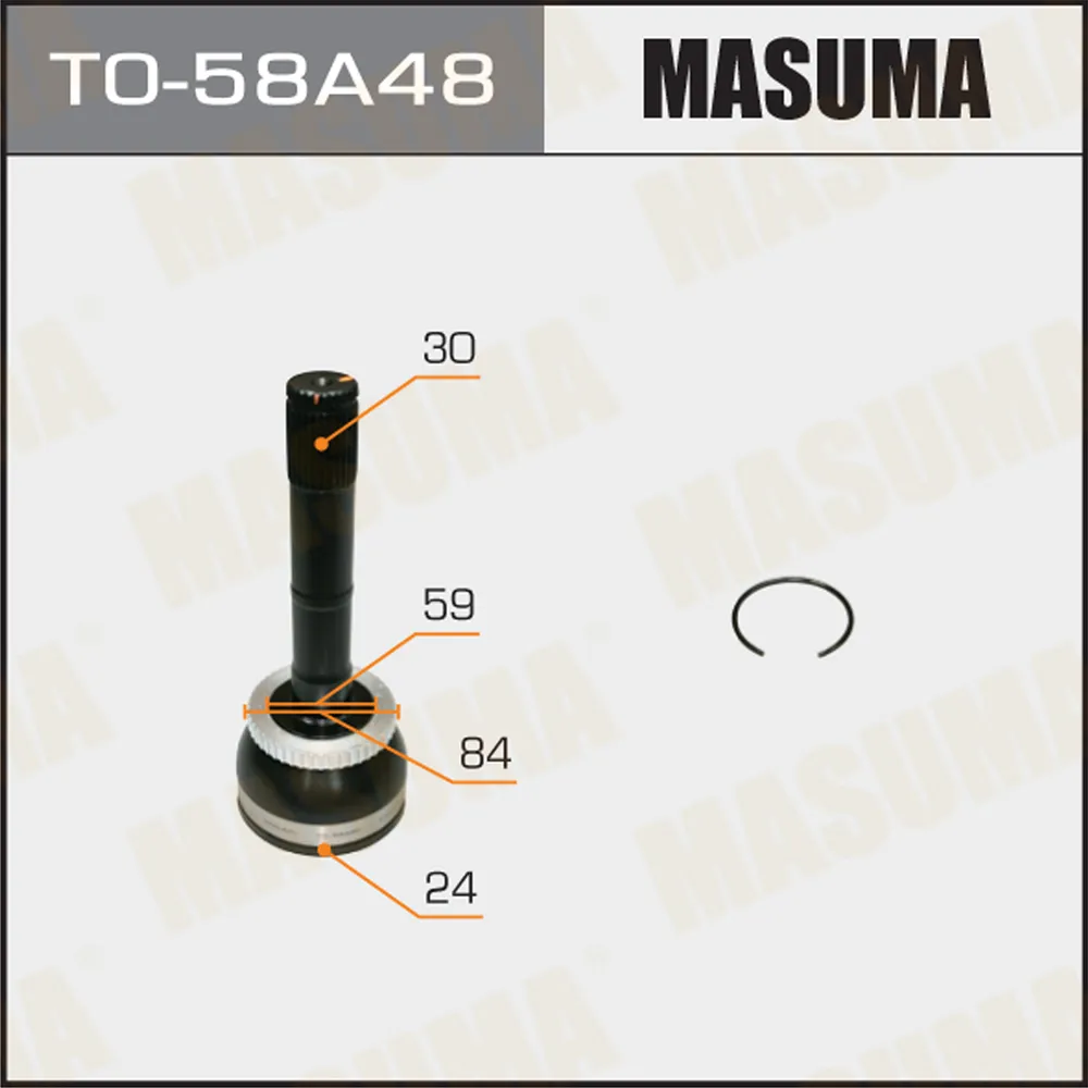 ШРУС TOYOTA LAND CRUISER MASUMA TO-58A48