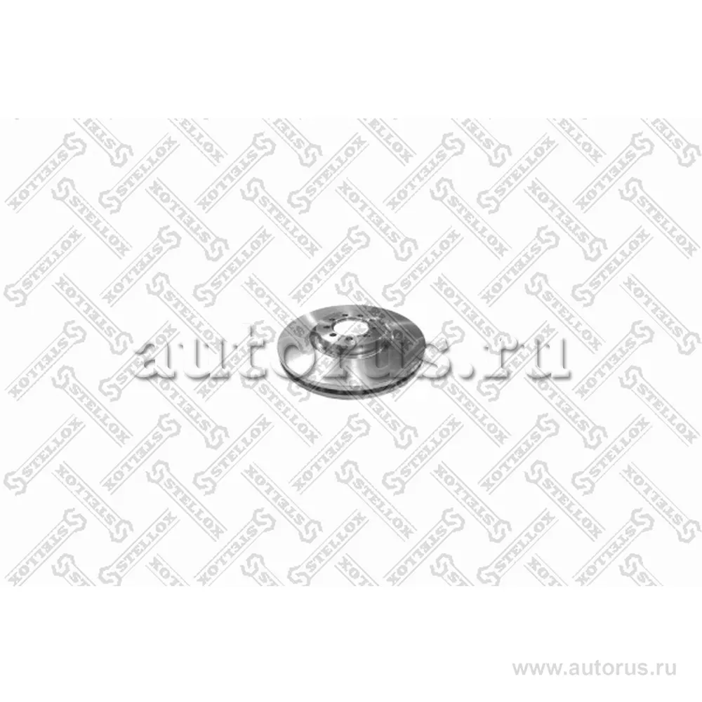 Диск тормозной передний 290/54X28X46 9N IVECO DAILY 2006 STELLOX 8500823_SX