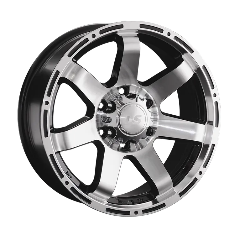 Диск литой R18 8J 6x139.7/106.1 ET20 LS LS 1289 BKF S083804