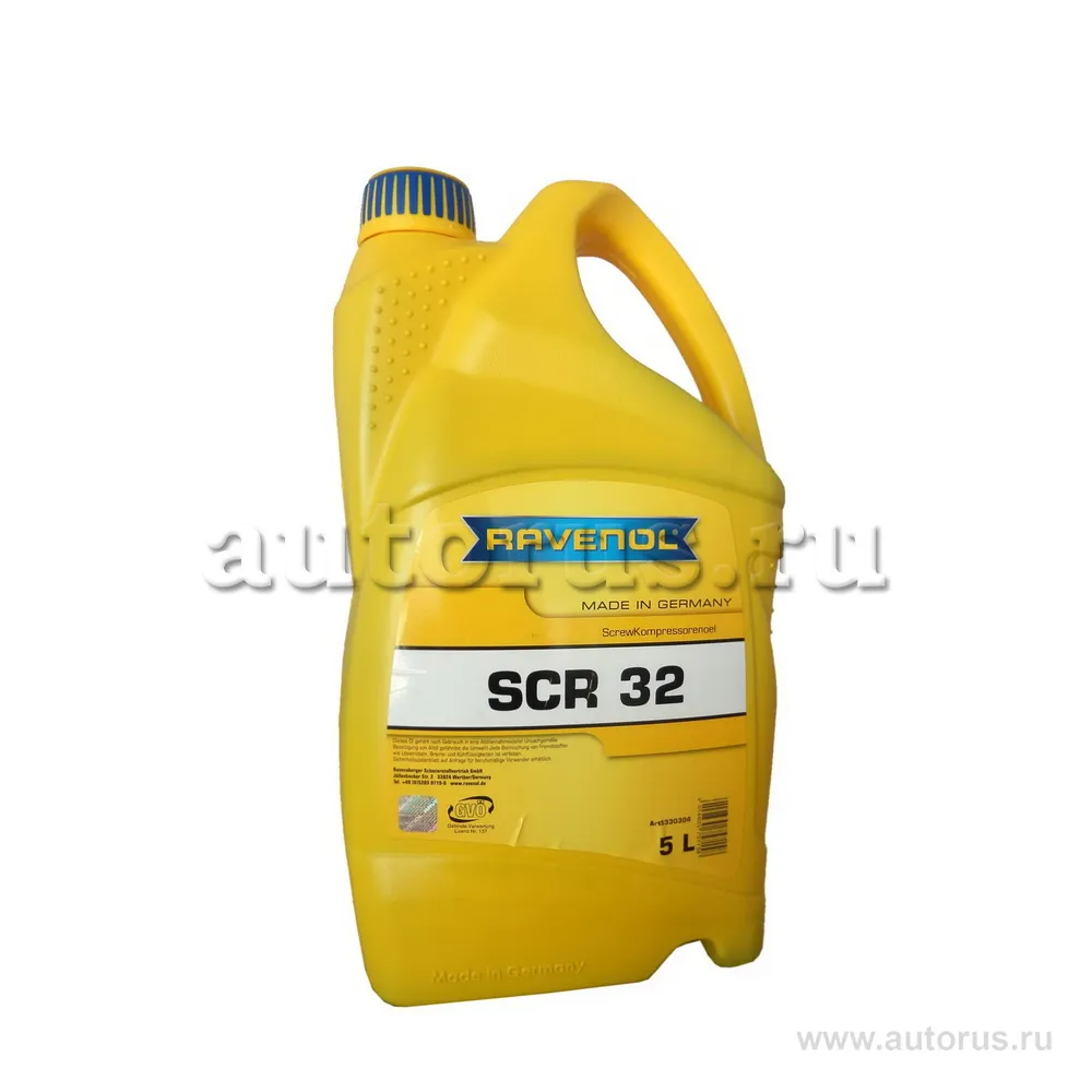 Компрессорное масло RAVENOL Kompressorenoel Screw SCR 32 (5л) new 1330304-005 (4014835757158)