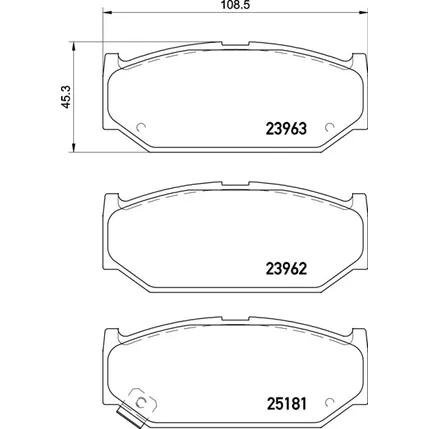 Колодки тормозные перед SUZUKI JIMNY, SWIFT III 05- NISSHINBO NP9009