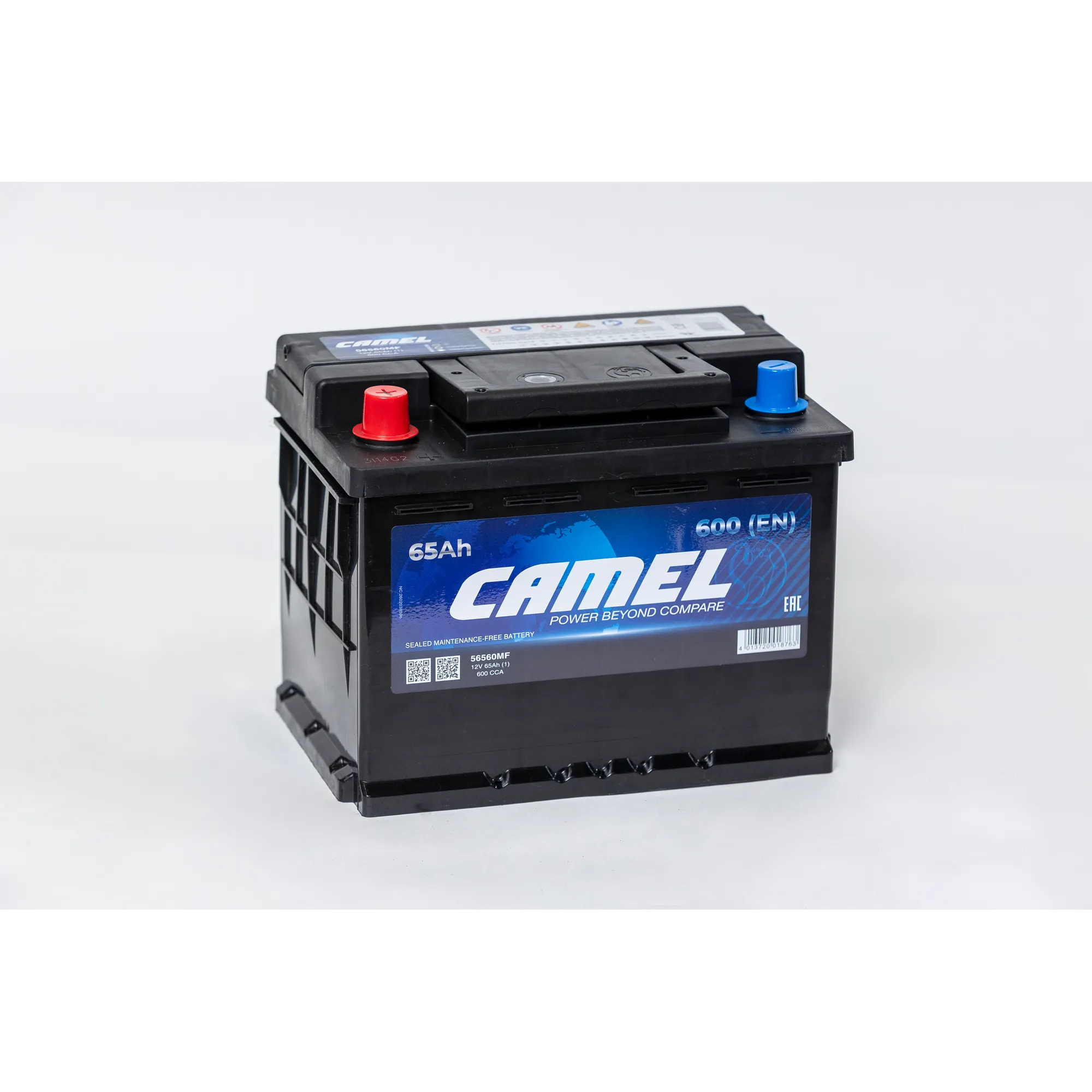 Аккумулятор CAMEL 65 А/ч прямой L(+) 242x175x190 L2 EN 600 А