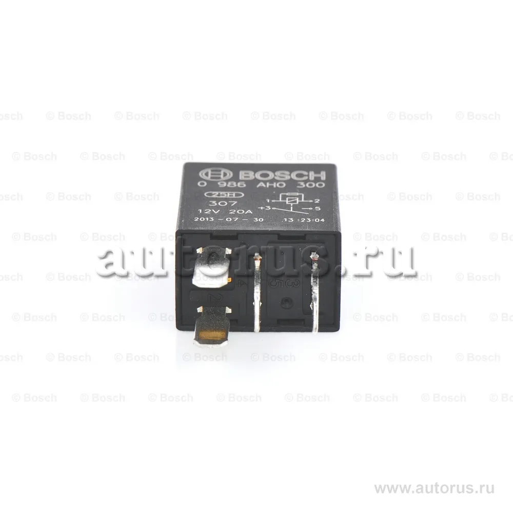 Реле электробензонасоса UNIVERSAL /12V 20W /4pin BOSCH 0 986 AH0 300