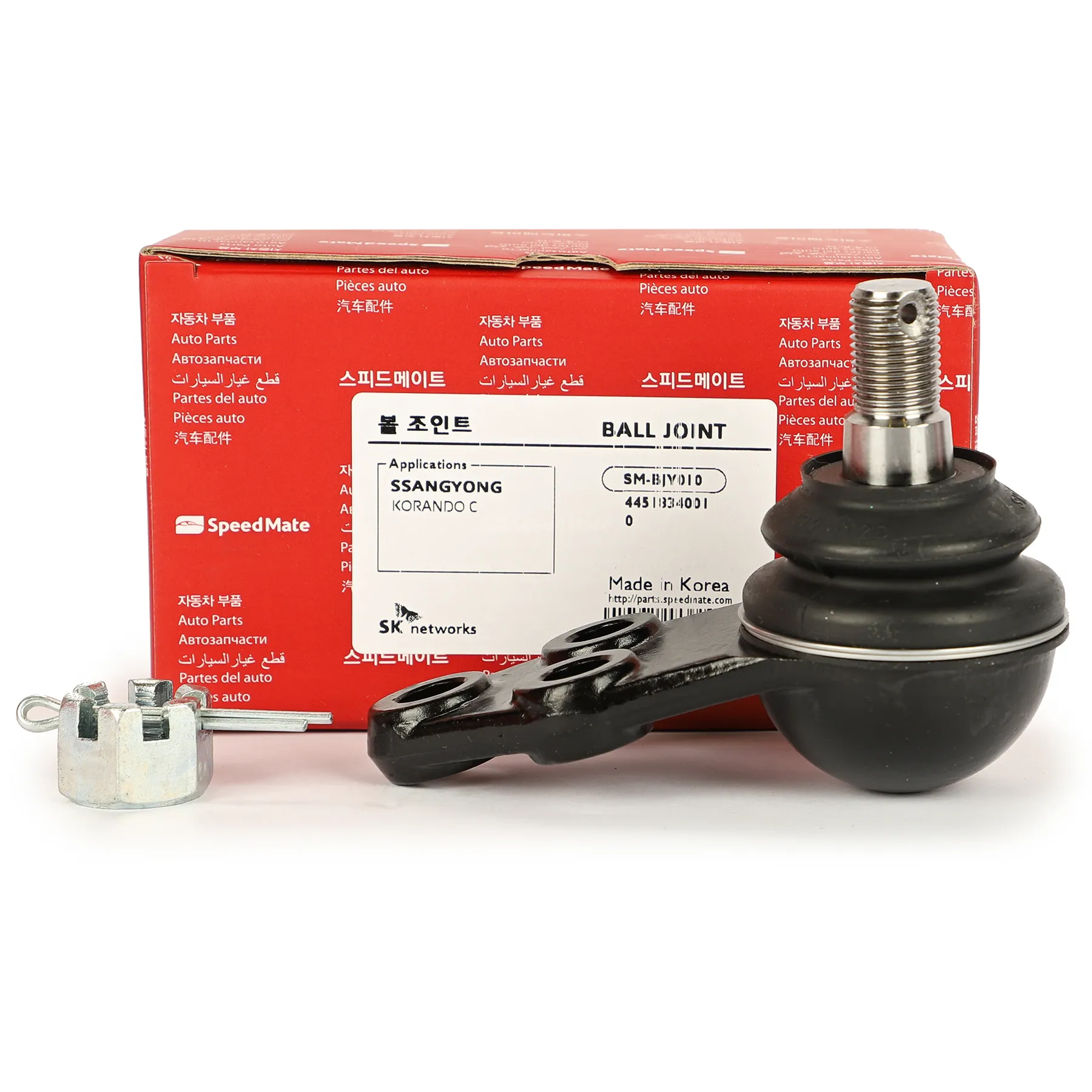 Опора шаровая L=R SSANGYONG Actyon II SPEEDMATE SMBJY010