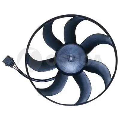 Вентилятор радиатора Seat Ibiza, Toledo, Skoda Fabia, Rapid, Roomster, VW Polo (с 2002) OSSCA 12524