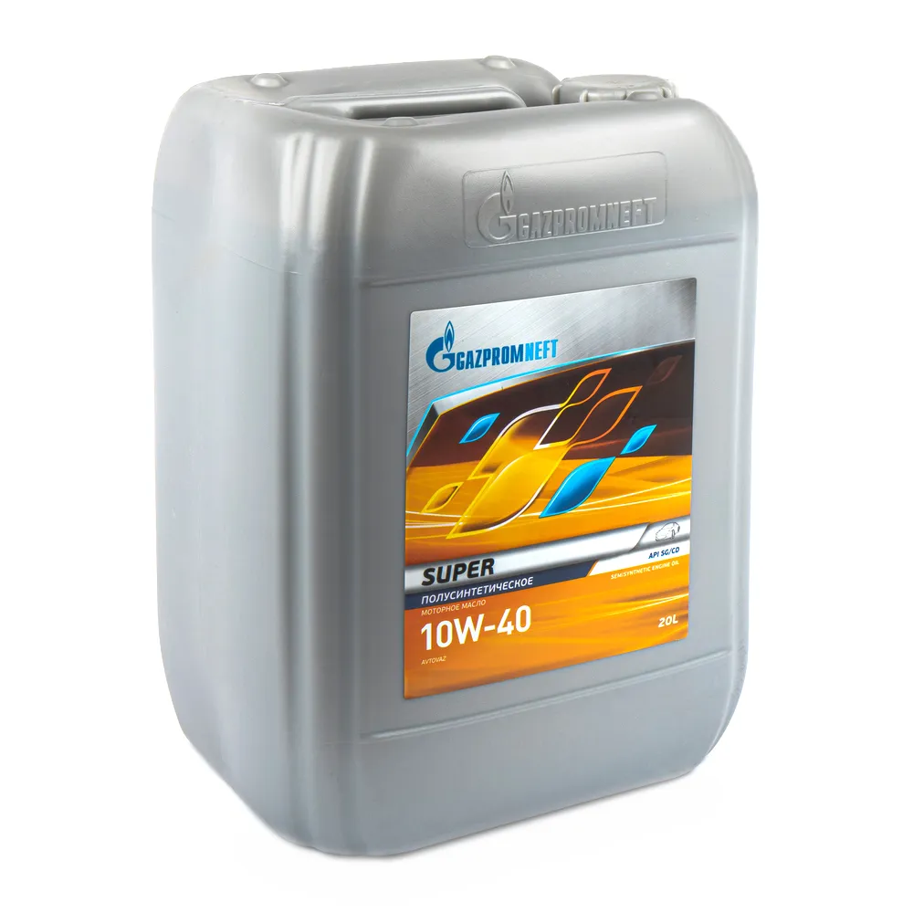 Масло моторное Gazpromneft Super 10W-40 полусинтетическое 20 л 2389906501