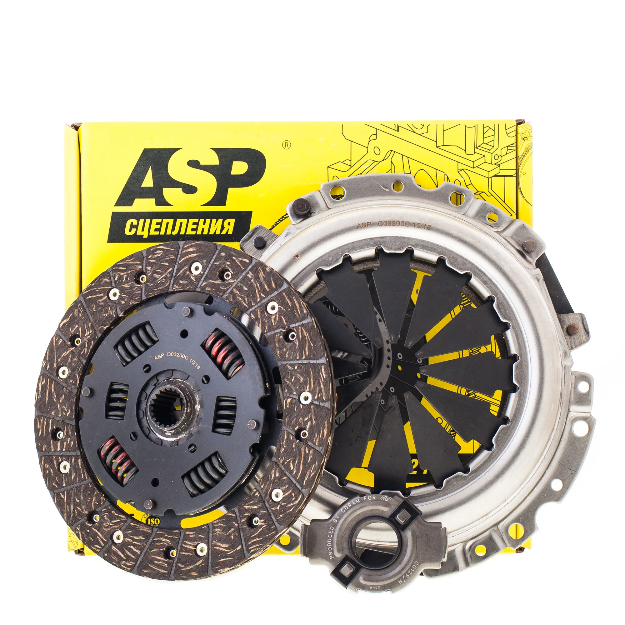 Сцепление в сборе ВАЗ 2110/2111/2112 ASP MENSAN A03200C