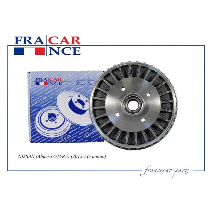 Барабан тормозной NISSAN (Almera G15RA) (2012-) FRANCECAR FCRBD113