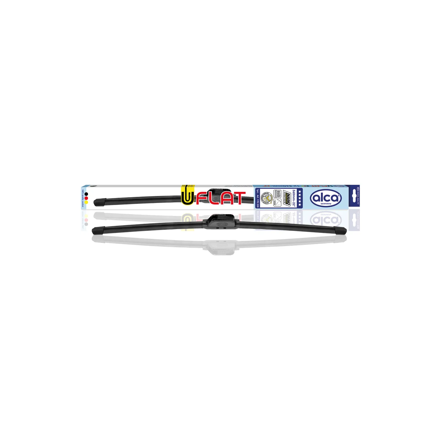 Щетка стеклоочистителя AL-170220 U-FLAT 560мм (22) бескаркасная 1 50 ALCA AL170220
