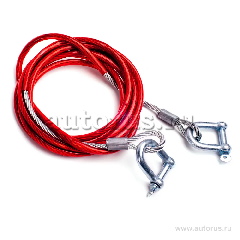 Трос буксировочный 3,6 м 5т металл 10 мм King Tools TC010
