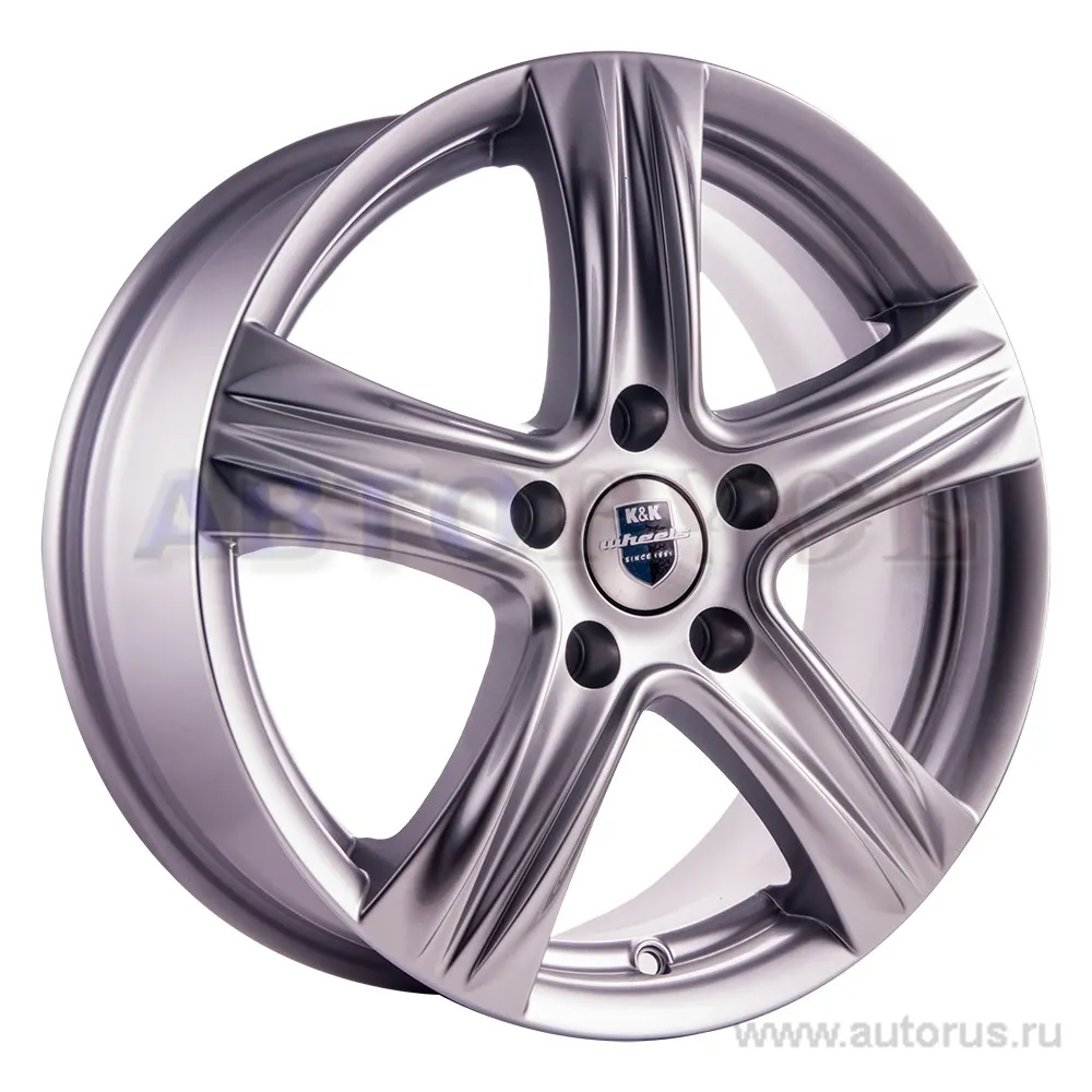 Диск литой R16 6.5J 5x139.7/98 ET40 КИК Легион блэк платинум 11096