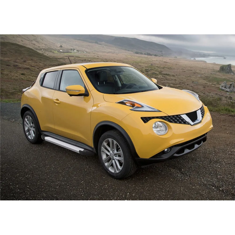 Порог-площадка Silver F173AL + комплкет крепежа, RIVAL, Nissan Juke 2010-2014-2016, FWD Nissan Juke F173AL.4102.2