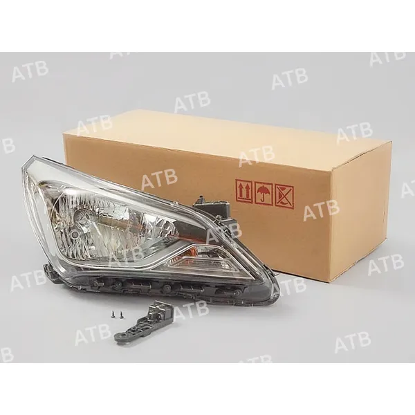 Блок фара Hyundai Solaris 1 2014-2017 рестайлинг под эл. кор. правая ATB 1AHS1082AR