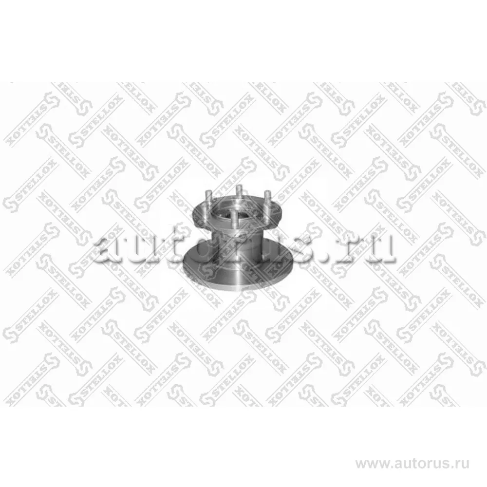Диск тормозной 1шт. передний 280/142X16IVECO 280/142X16/142 STELLOX 8500836_SX