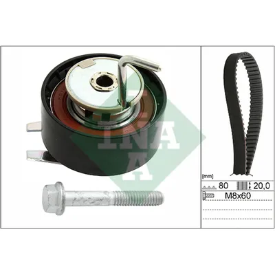 Комплект ремня ГРМ LAND ROVER/JAGUAR 3.0D 09-