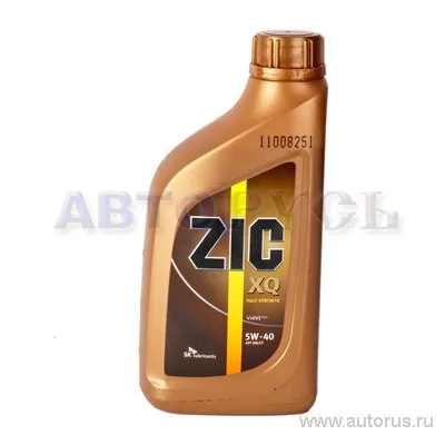 Масло моторное ZIC XQ 5W-40 синтетическое 1 л 137006