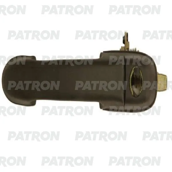Ручка двери передн лев FIAT: Brava 95-01 (4D) (черн) PATRON P200045L