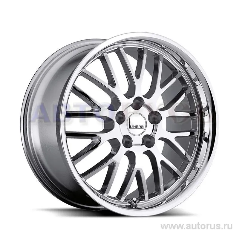 Диск литой R20 8.5J 5x114.3/60.1 ET37 LUMARAI Kya Chrome 2085LUK375114C60