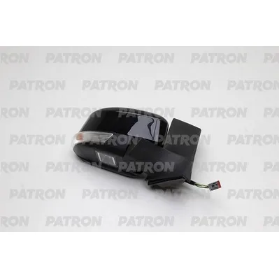 Зеркало наружное прав, электр с подогр, асферич, с указат повор, с PATRON PMG1220M14