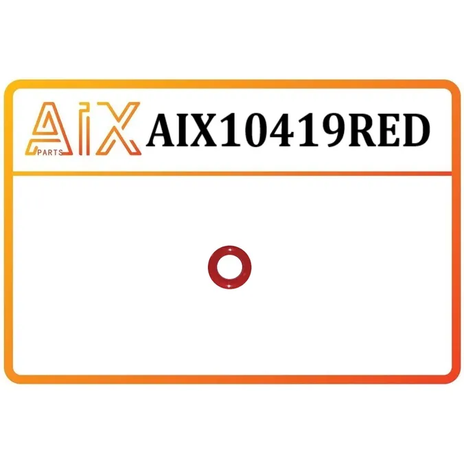 Кольцо уплотнительное красный силикон AIX AIX10419RED