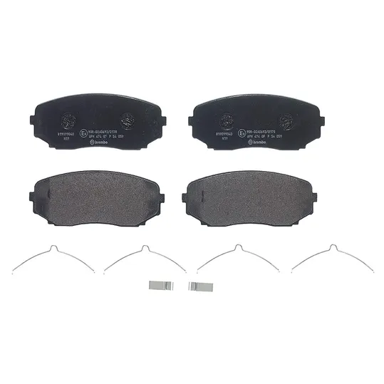 Колодки тормозные BREMBO P54059