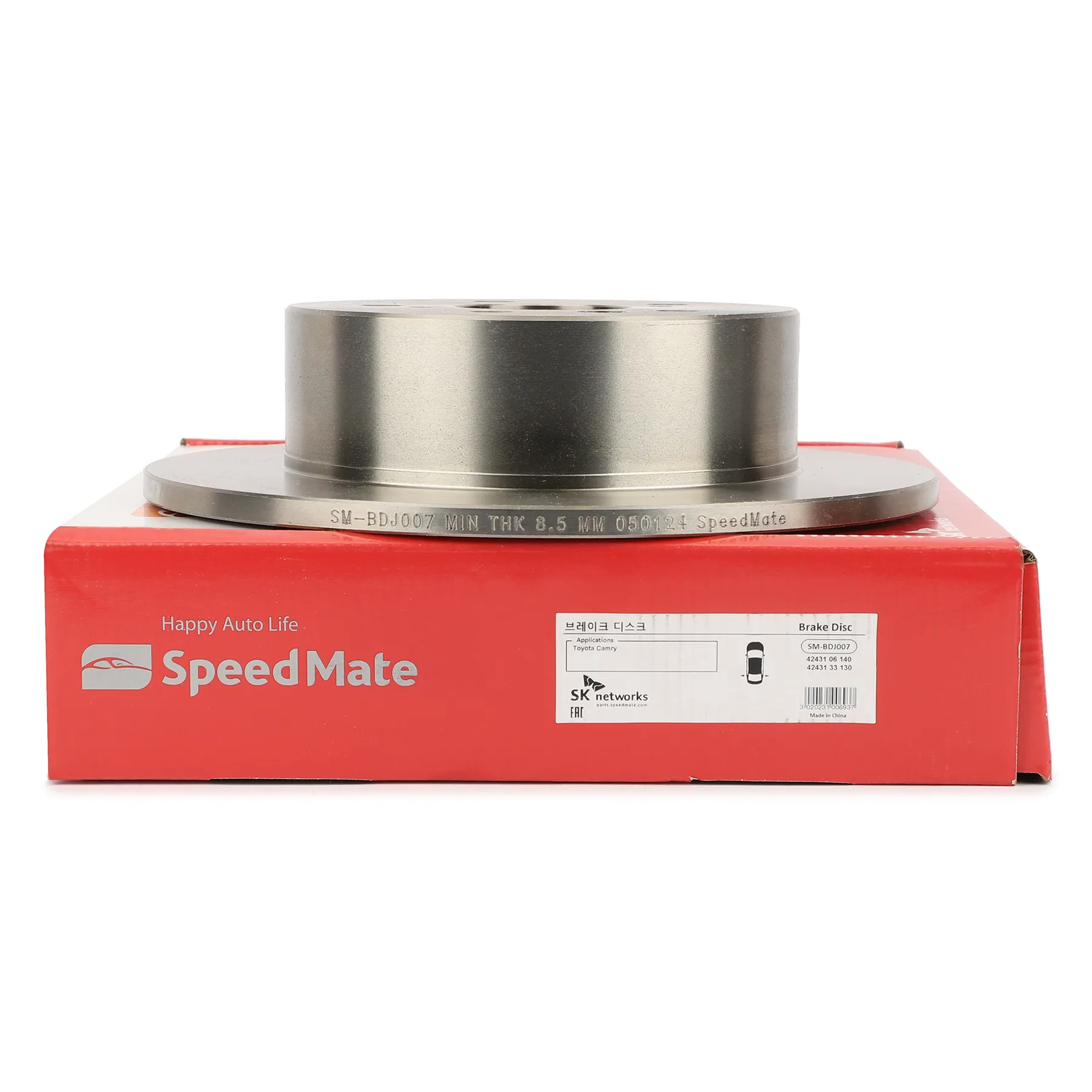 Диск тормозной задний TOYOTA (CAMRY VI V40) (-2011) (CAMRY VII V50) (2011-) SPEEDMATE SM-BDJ007