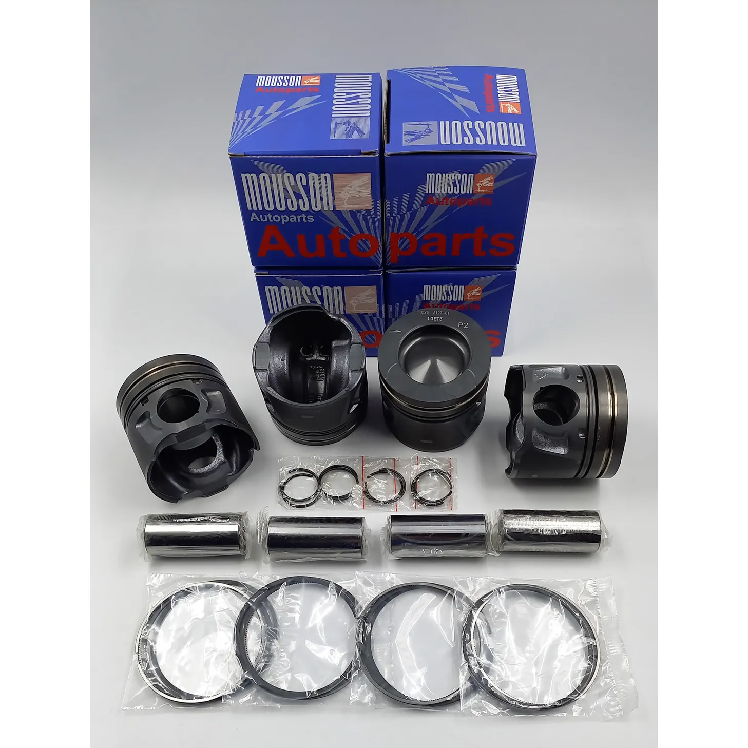 Поршень кольца комплект Range Rover 224 DTна 1 цилиндр MOUSSON SPR224DTSTD