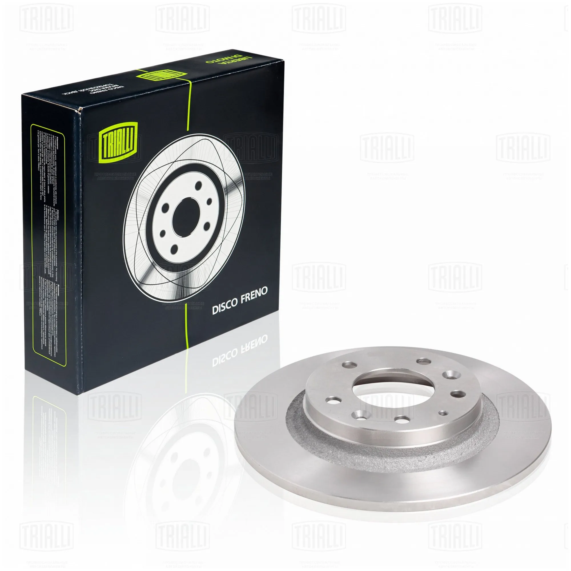 Диск тормозной задний для а/м MAZDA 6 (02-) D=280 TRIALLI DF 250106