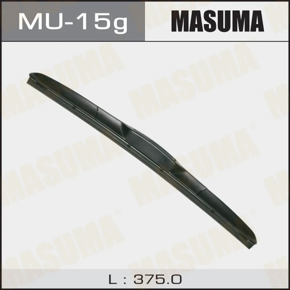 Щетка стеклоочистителя 375 мм гибридная 1 шт MASUMA Aero Vogue MU-15g